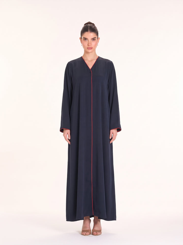 The Noir Contrast Abaya