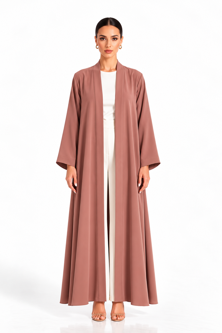 Dusty Rose Classic Abaya