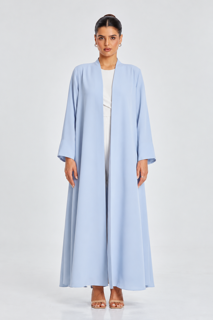 Baby Blue Classic Abaya