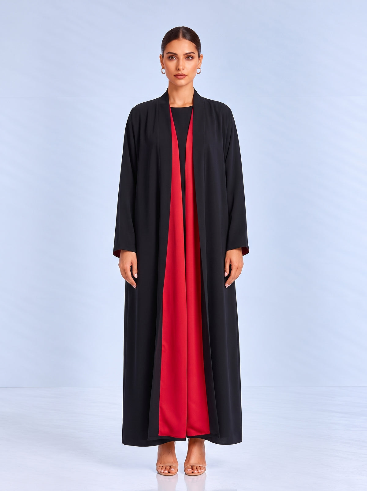 The Scarlett Contrast Abaya