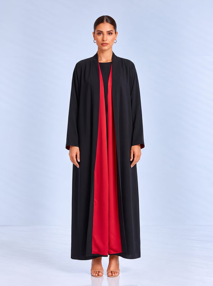The Scarlett Contrast Abaya