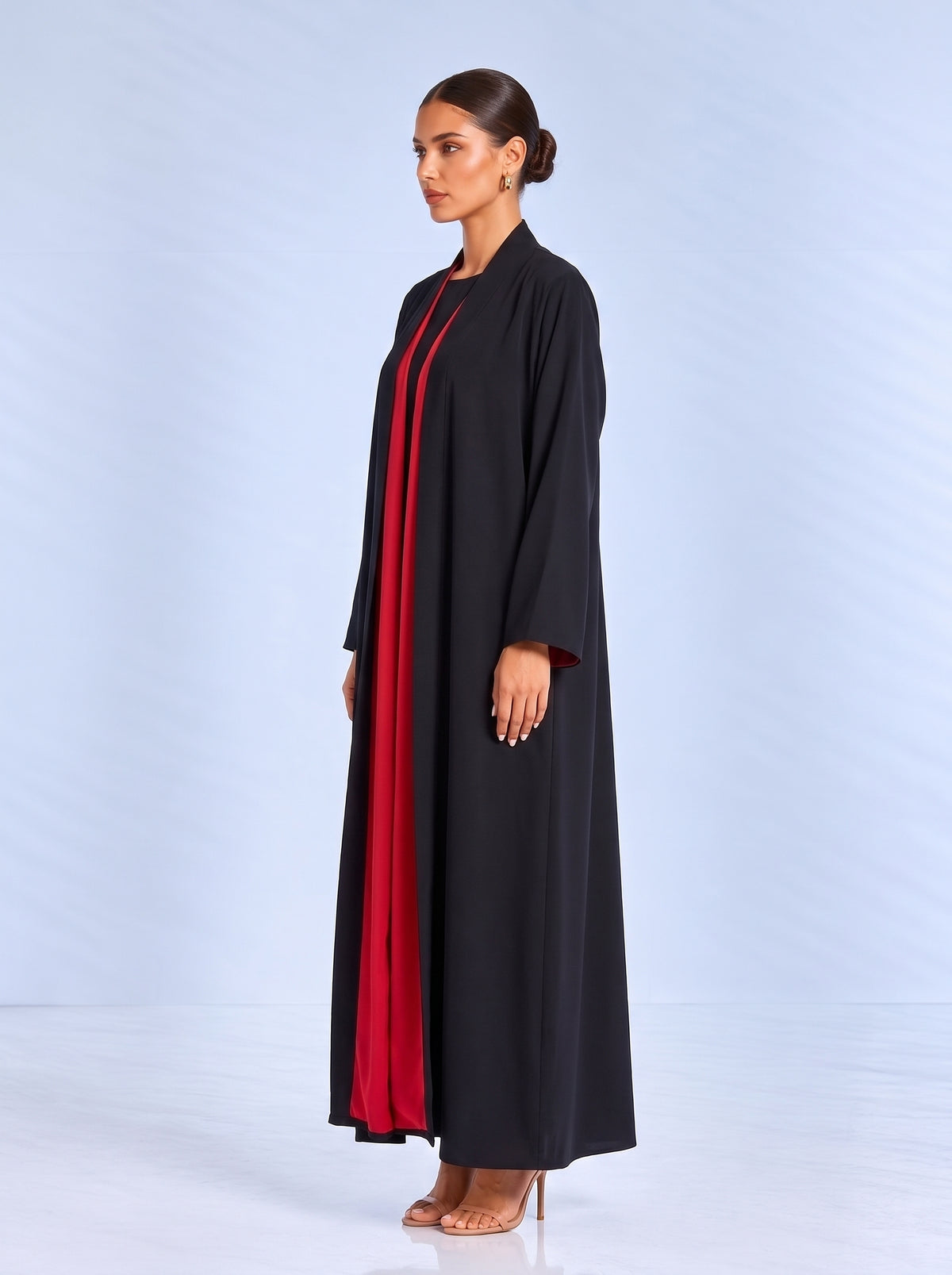 The Scarlett Contrast Abaya