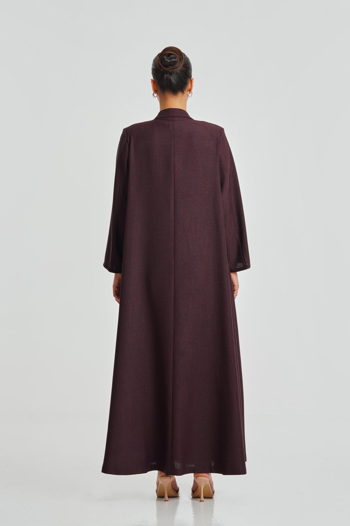 Burgundy Muse Abaya