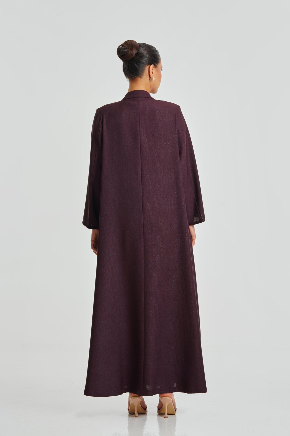 Burgundy Muse Abaya