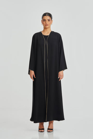 Noir Elegance Abaya