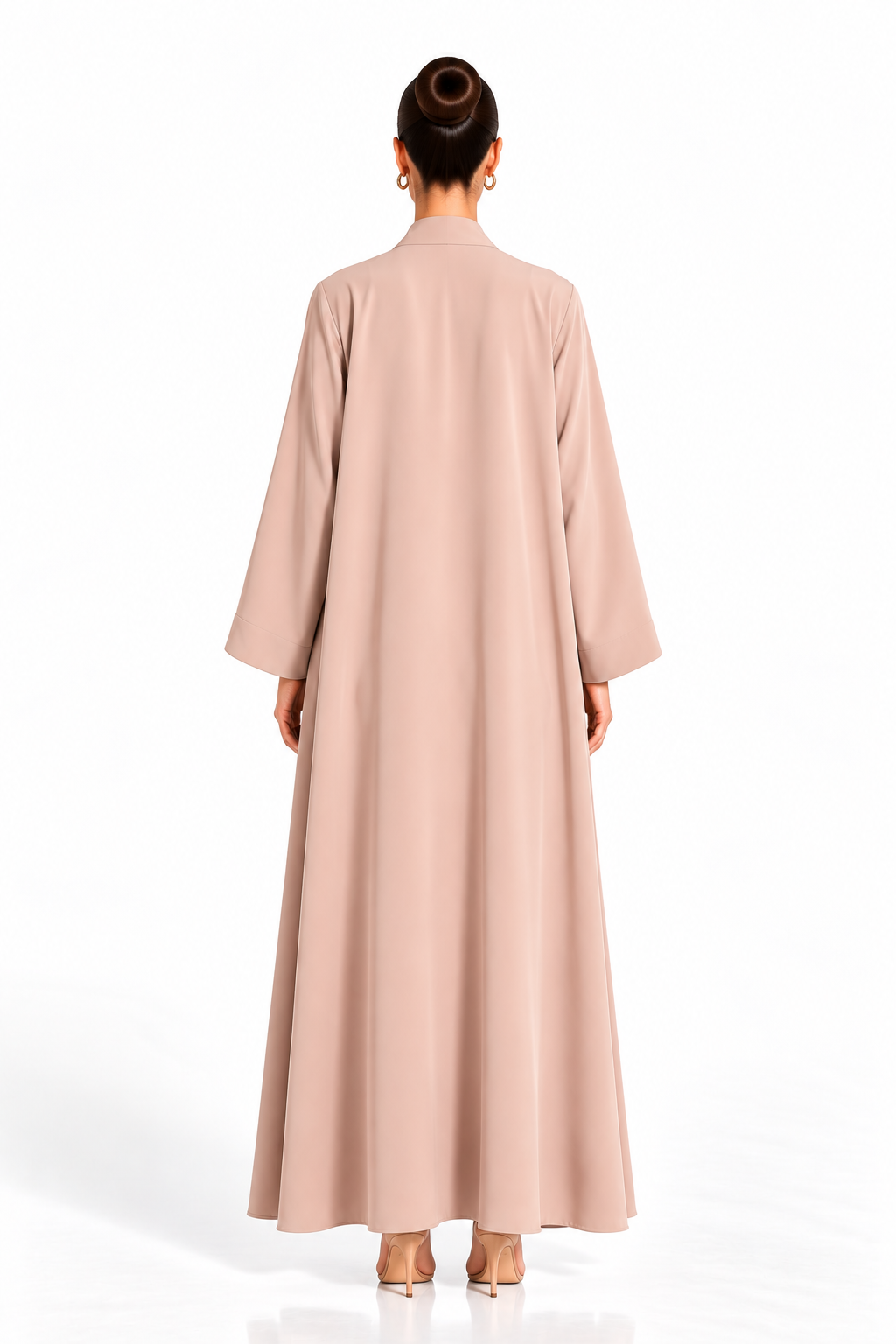 Blush Pink Classic Abaya