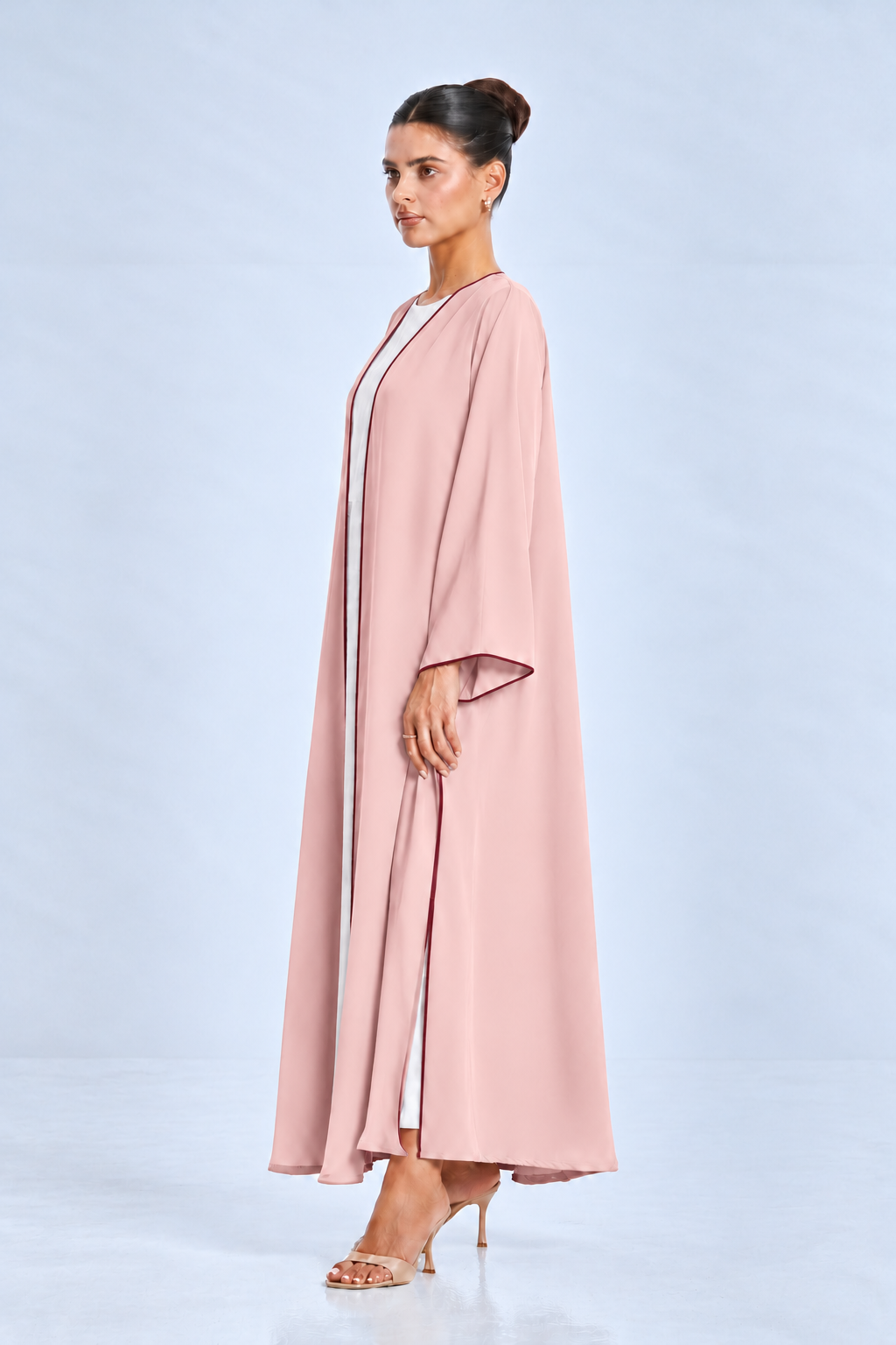 Blush Pink Pico Abaya
