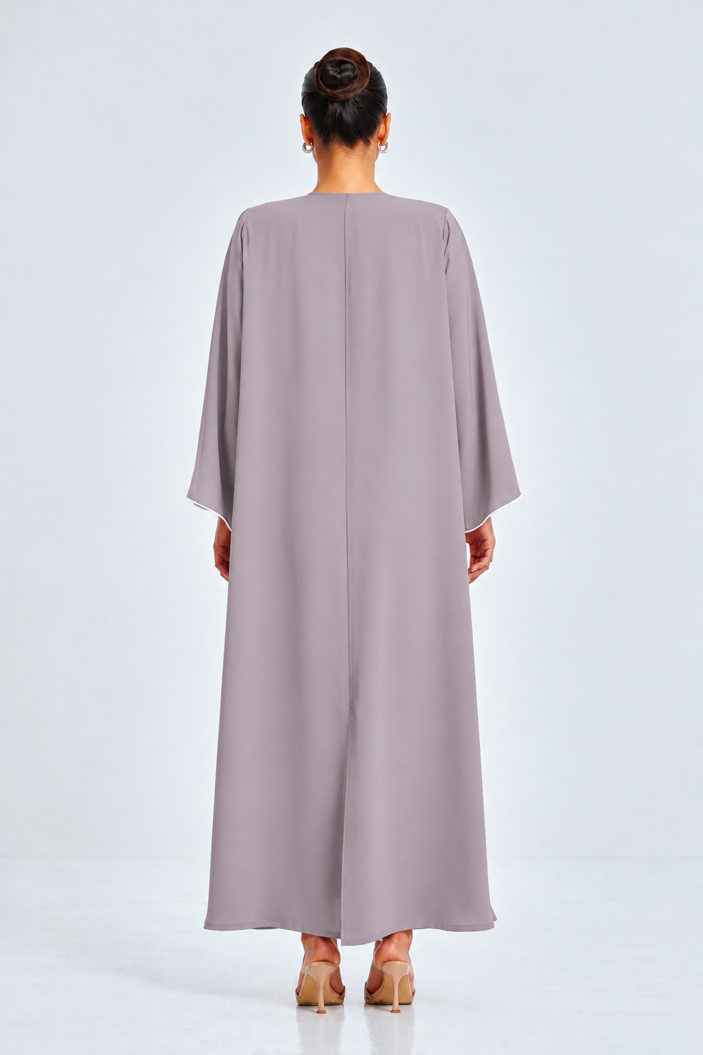 Dusty Mauve Pico Abaya