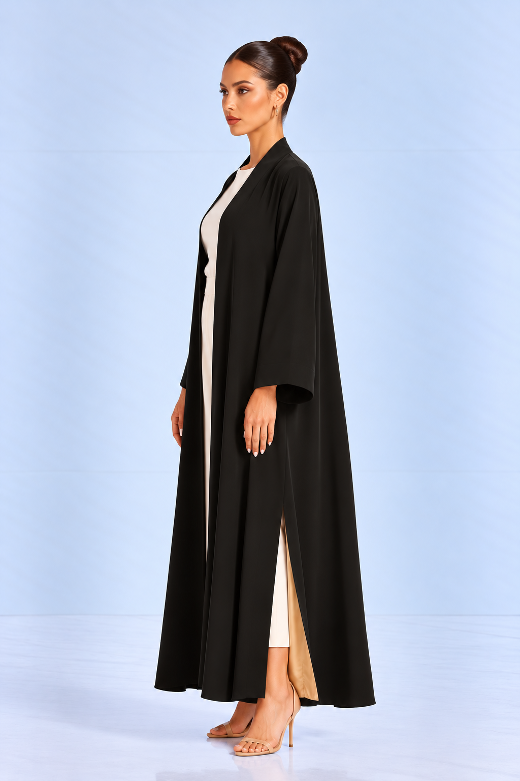Black Gold Classic Abaya