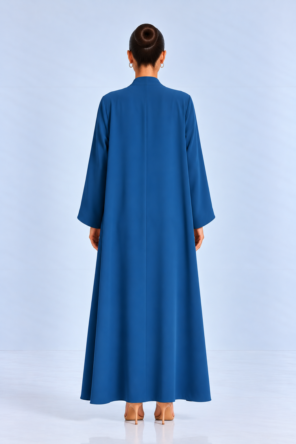 Royal Blue Classic Abaya