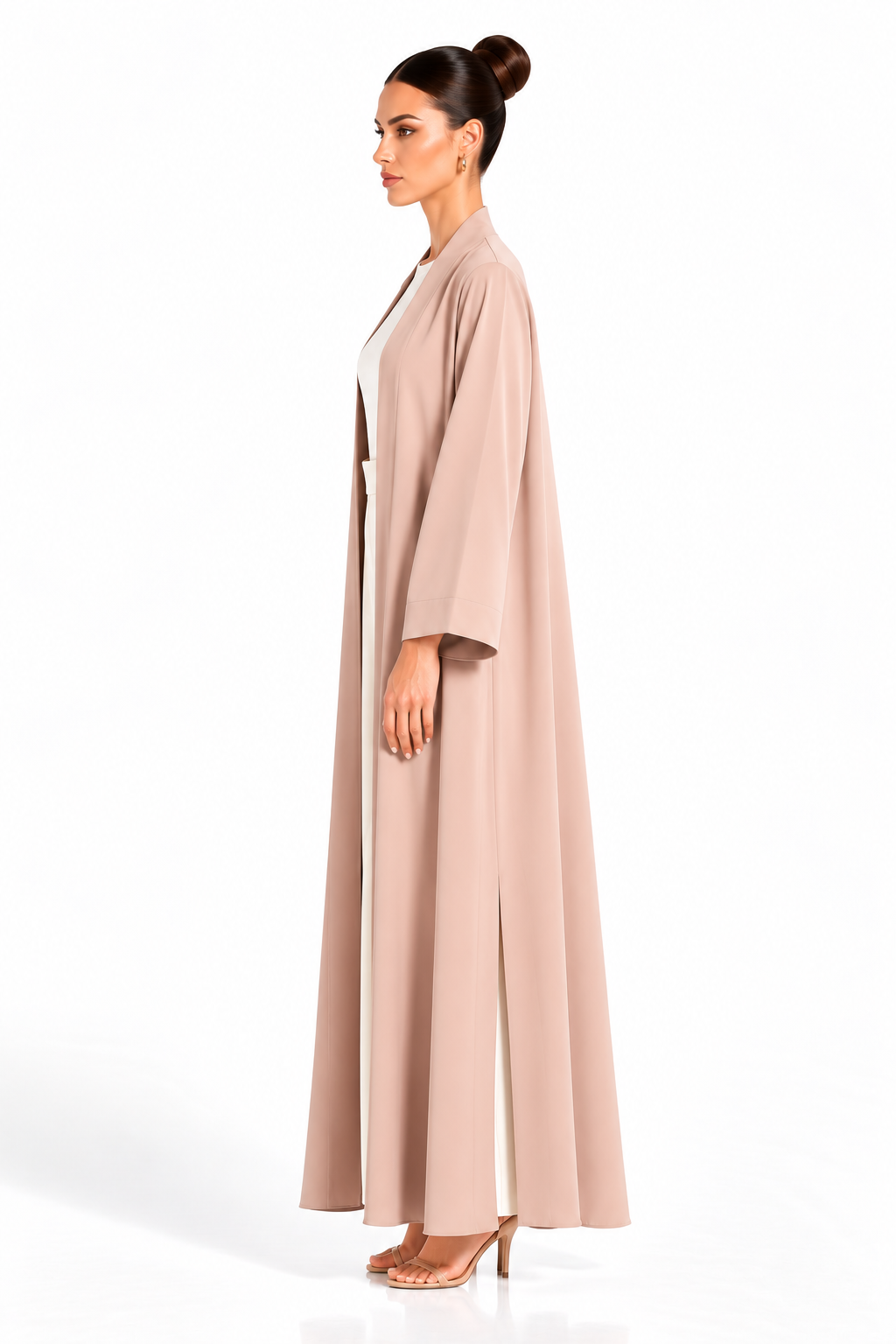 Blush Pink Classic Abaya