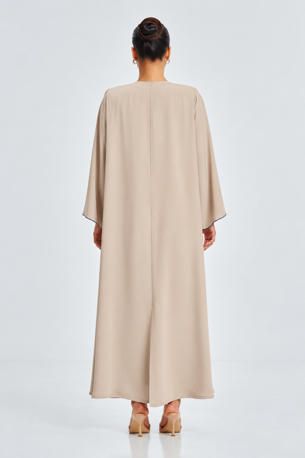 Beige Pico Abaya