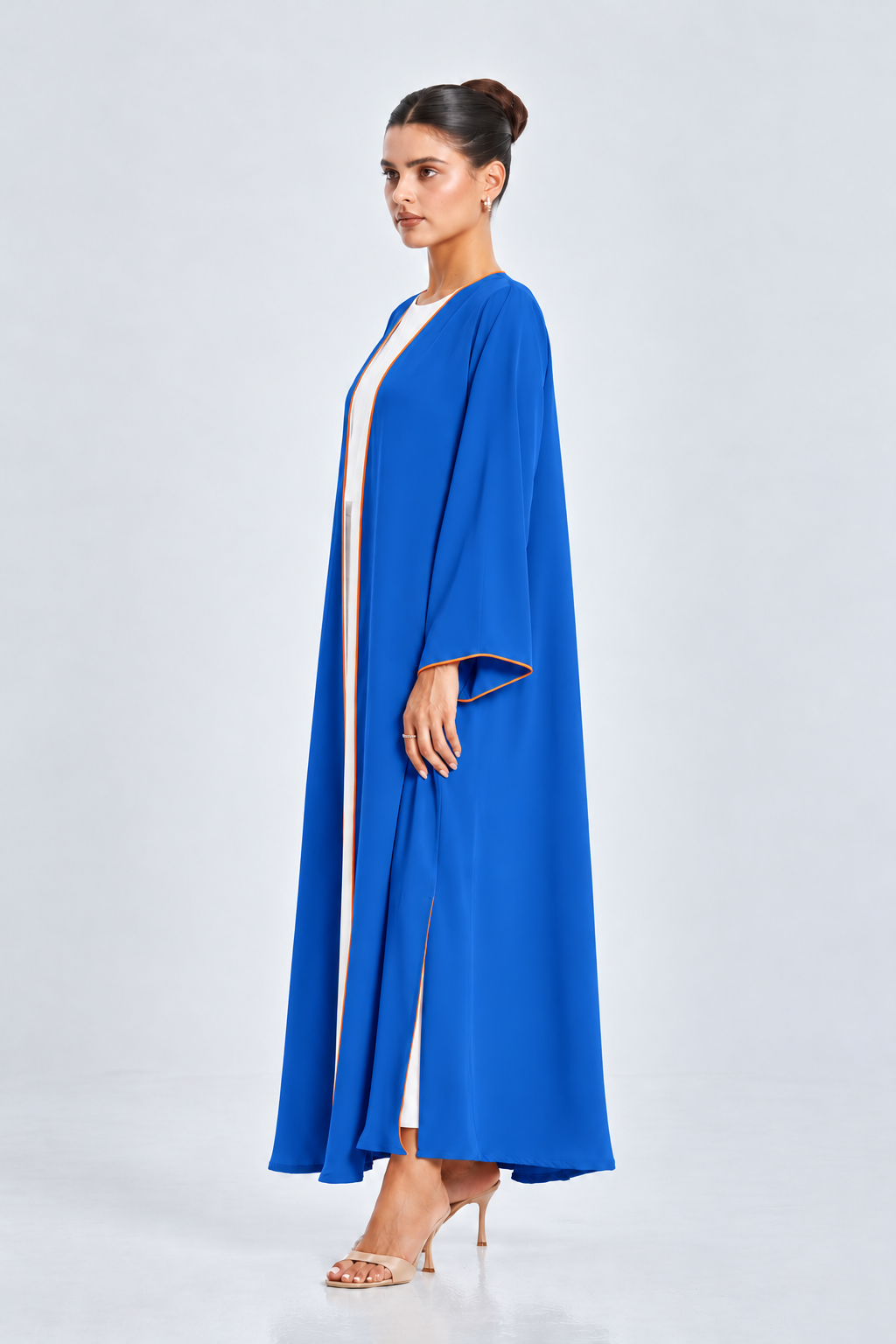 Royal Blue Pico Abaya