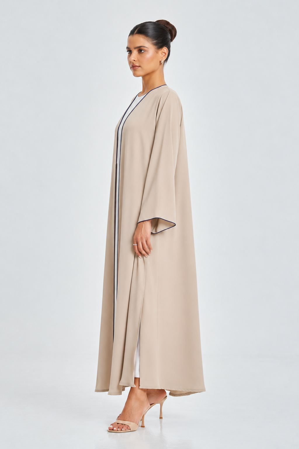 Beige Pico Abaya