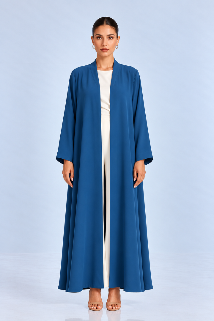 Royal Blue Classic Abaya